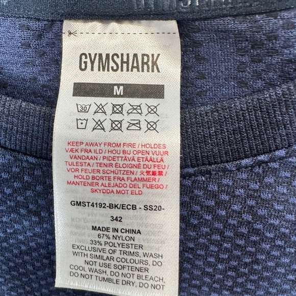 💎 Gymshark Vital Seamless Short Sleeve Tee Navy - Picture 7 of 11